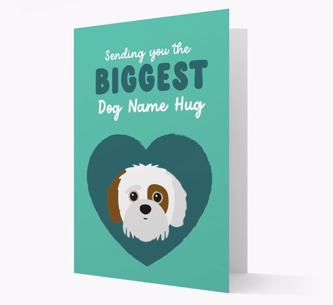 Biggest Hug: Personalized {breedFullName} Card